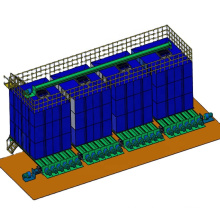 Ever Lucky Easy Discharging Live Bottom Silo with screw conveyor